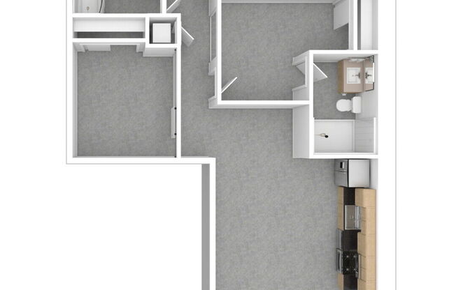 2 beds, 2 baths, 891 sqft, $5,200