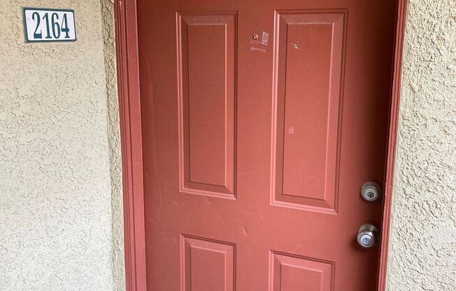 Gated community just minutes south of the strip, 2br/2bath, 2nd floor condo.
