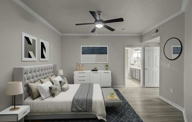 Bedroom at Townhomes of Coyote Ridge