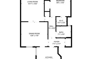 2 beds, 1 bath, $3,600, Unit Unit 3