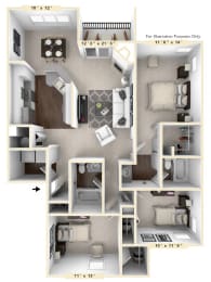 3 beds, 2 baths, 1,370 sqft, $2,427