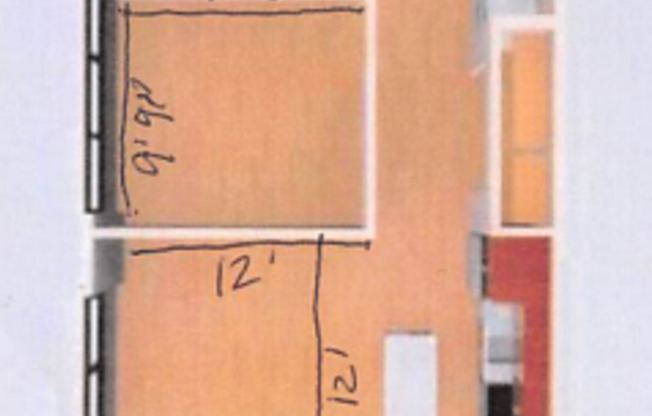 1 bed, 1 bath, 518 sqft, $3,325, Unit 718