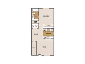 1 bed, 1 bath, 880 sqft, $1,295
