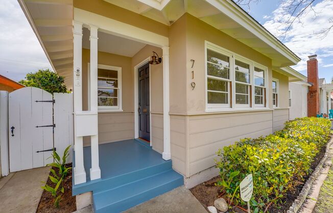 Cute-as-a-Button Coronado "Palmer" Home in a Fabulous School-Side Location – Coronado Village