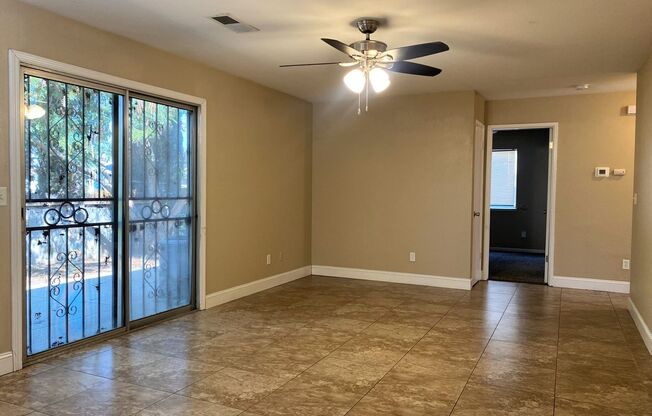 Cute home with fenced yard and driveway. Available now!!!