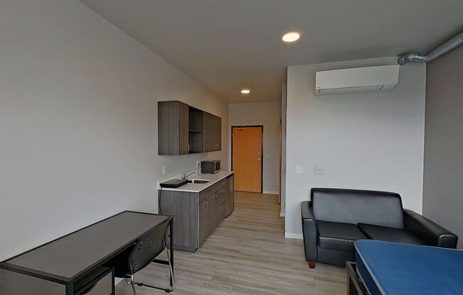 Studio, 1 bath, 277 sqft, $975, Unit 513