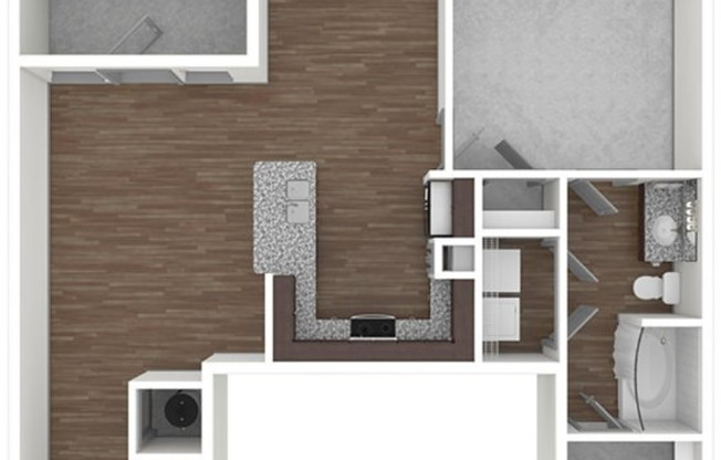 1 bed, 1 bath, 828 sqft, $1,510