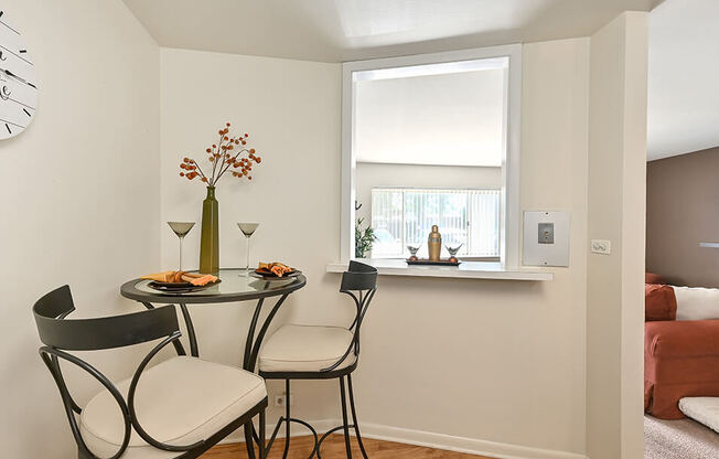 apartment kitchen area