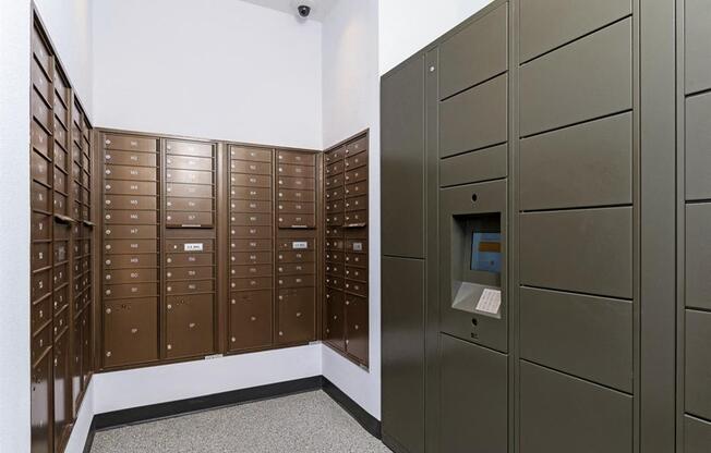 Package Room at Salerno, California, 91913