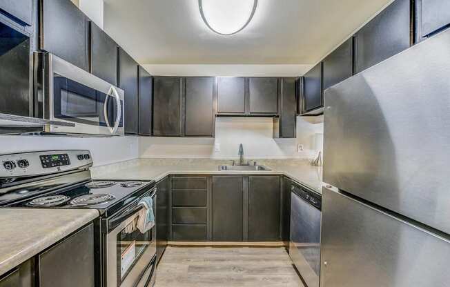 Stainless Steel Kitchen Appliances at Glen at North Creek, Washington, 98208