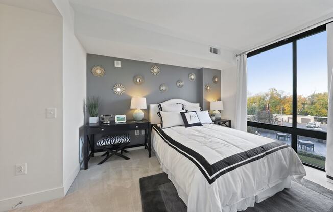 Bedroom With Natural Lighting at Aurora, Maryland