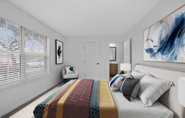 Bedroom at Indian Lookout, West Carrollton, OH