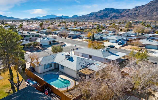 Single Story Pool Home in Henderson