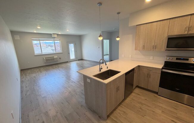2 beds, 2 baths, 1,091 sqft, $1,595, Unit 107B