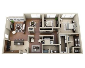 2 beds, 2 baths, 1,949 sqft, $7,957