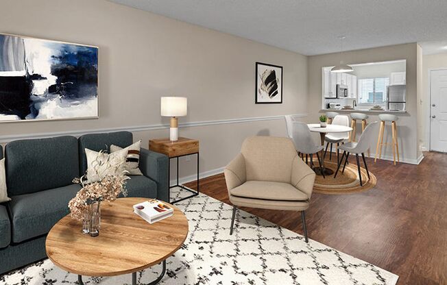 2 beds, 2 baths, 880 sqft, $1,459, Unit 502