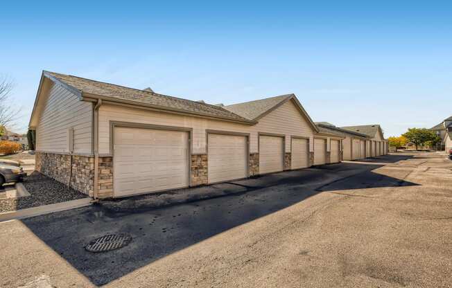 Optional Garage Parking Spaces at Fox Run Lofts