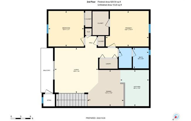 2 beds, 1 bath, 950 sqft, $1,695, Unit Unit 2