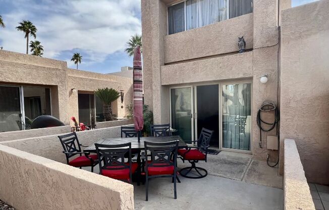 Furnished short term rental in highly desirable Fountain of the Sun! 55+