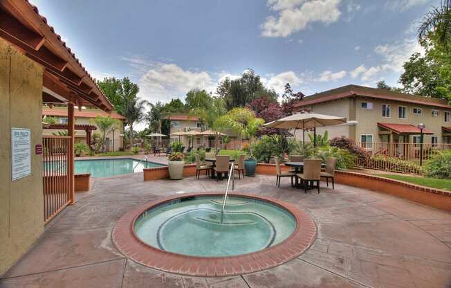 Spa/Hot Tub at Casa Alberta Apartments, Sunnyvale, CA 94087