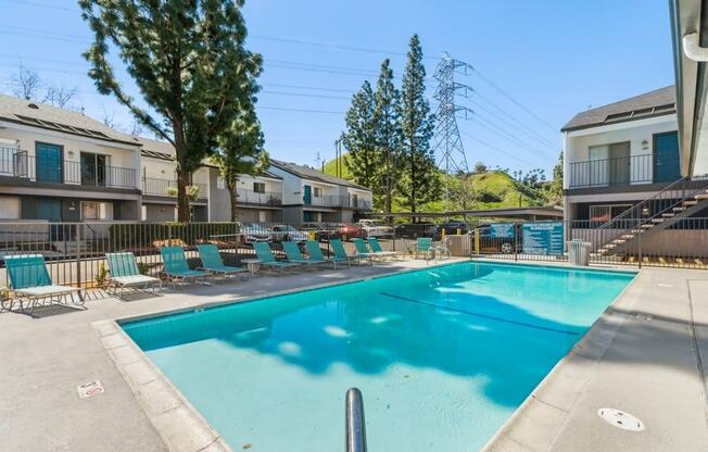 Pool Views at The District Apartment Homes