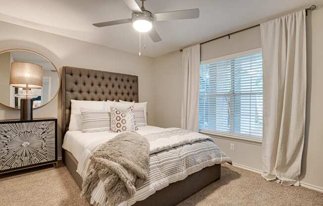 Comfortable Bedroom at Knox Allen Station, Allen, TX