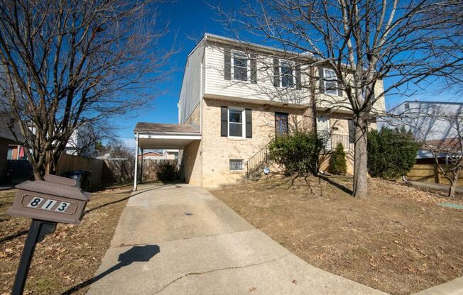 Bright 3 Bedroom Takoma Townhome with Parking, Yard, and Flexible Lower Level
