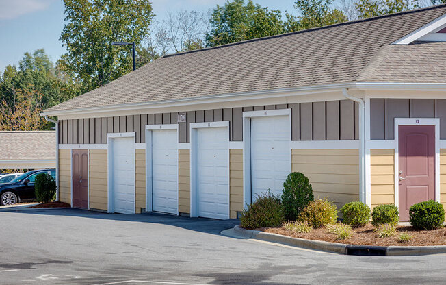 Garages at Pavilion Village in Charlotte NC at Pavilion Village, North Carolina, 28262