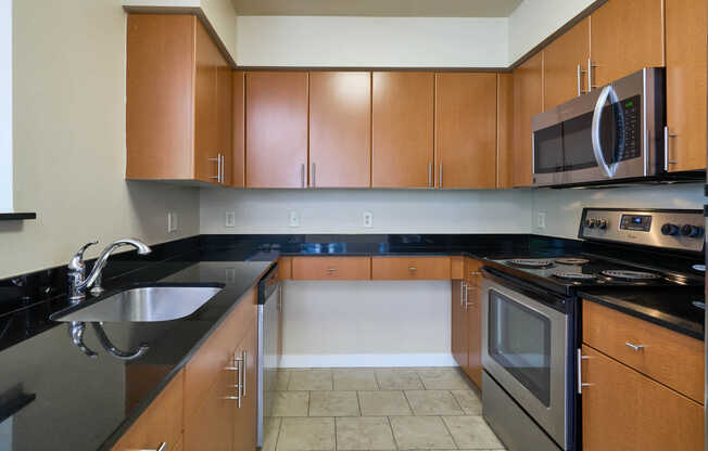 Kitchen with Stainless Steel Appliances