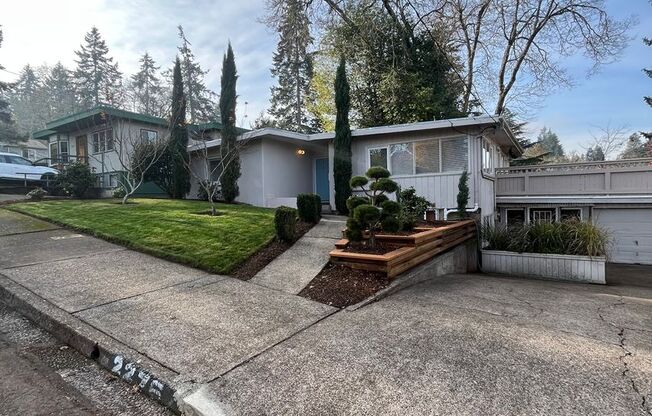 Beautiful mid-century modern home