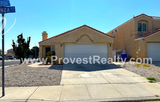 3 Bed, 2 Bath Home In Victorville!!