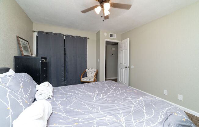 2 beds, 1 bath, 600 sqft, $1,395, Unit Apt C - FURNISHED APT