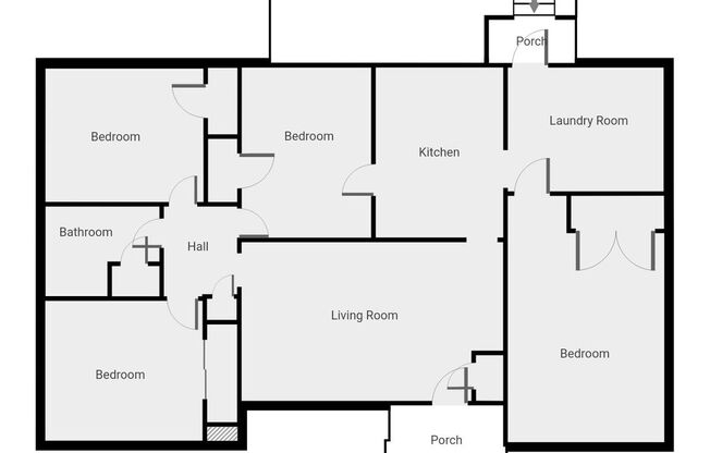 4 beds, 1 bath, 1,452 sqft, $1,400, Unit 1509