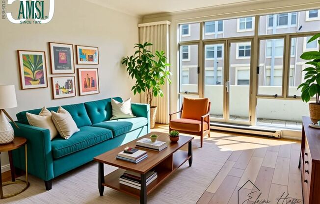 Stylish City Living for the Modern Professional -Nob Hill 1BD with Private Terrace