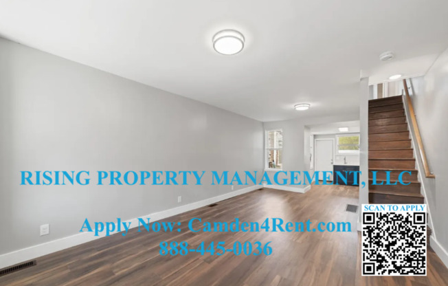 Fully Renovated 3-Bedroom Home in North Camden Just Steps from Pyne Point Park!
