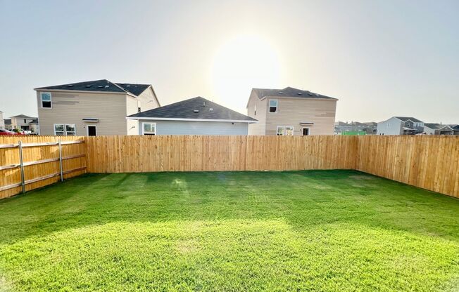 Brand New 1 story home ready for move in