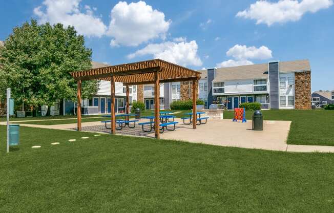 our apartments offer a park with a playground