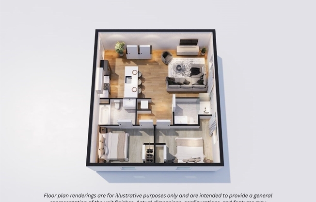 2 beds, 2 baths, $4,300, Unit 301