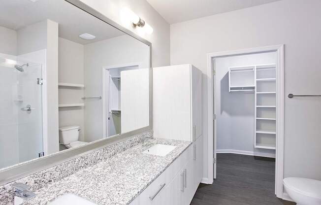 Phase II units include granite countertops and California-style walk-in closets