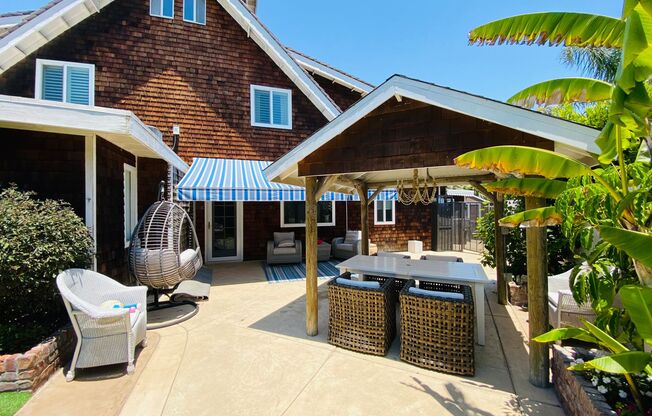 Coronado Village- Long-Term Furnished Rental, 3+ BR/3BA California Coastal Home
