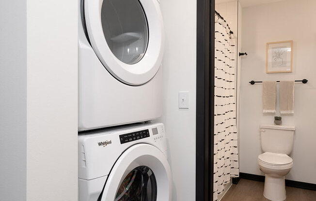 forte on the park apartments in unit washer and dryer