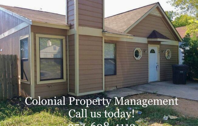 3 Bed/ 2 Bath on 4001 Colonial Sun Dr