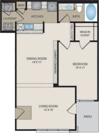 Avondale (Premium) - 1 bed 1 bath 938 sqft