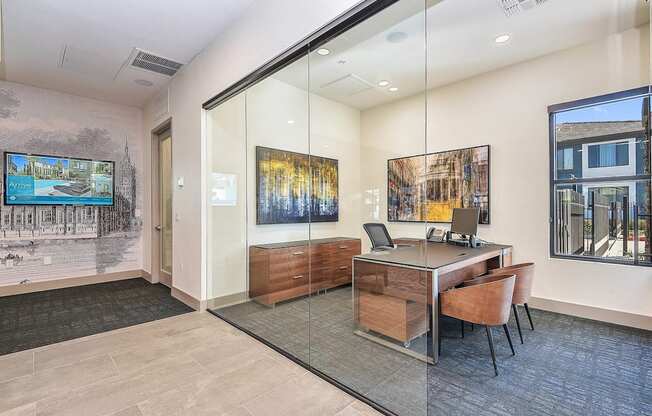 Leasing office  at Ascent North Scottsdale, Arizona