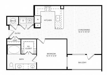 1 bed, 1 bath, 859 sqft, $1,772