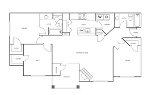 3 beds, 2 baths, 1,367 sqft, $2,540