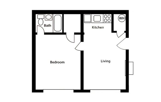 1 bed, 1 bath, $925, Unit Downstairs Unit