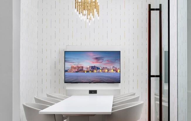 Resident conference room  | District at Rosemary