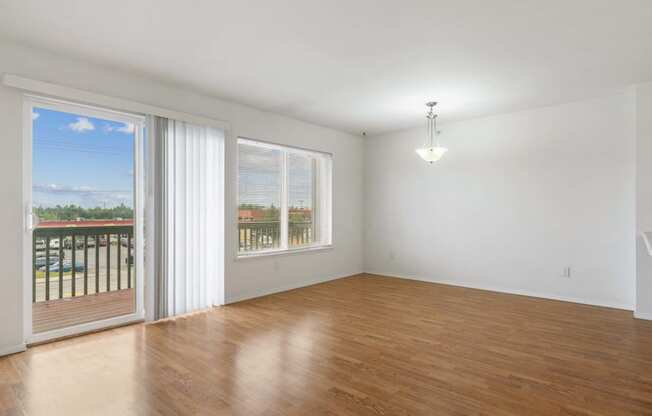 Living Room at ReNew Bayshore Townhomes, Anchorage