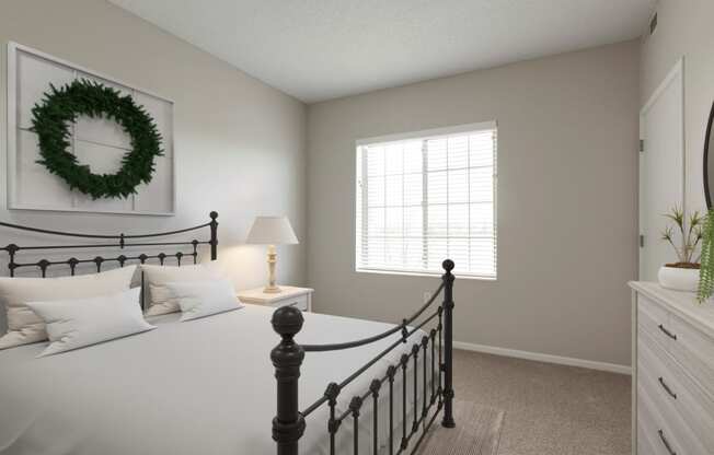 White Bedroom at Waterstone Place in Minnetonka,55305